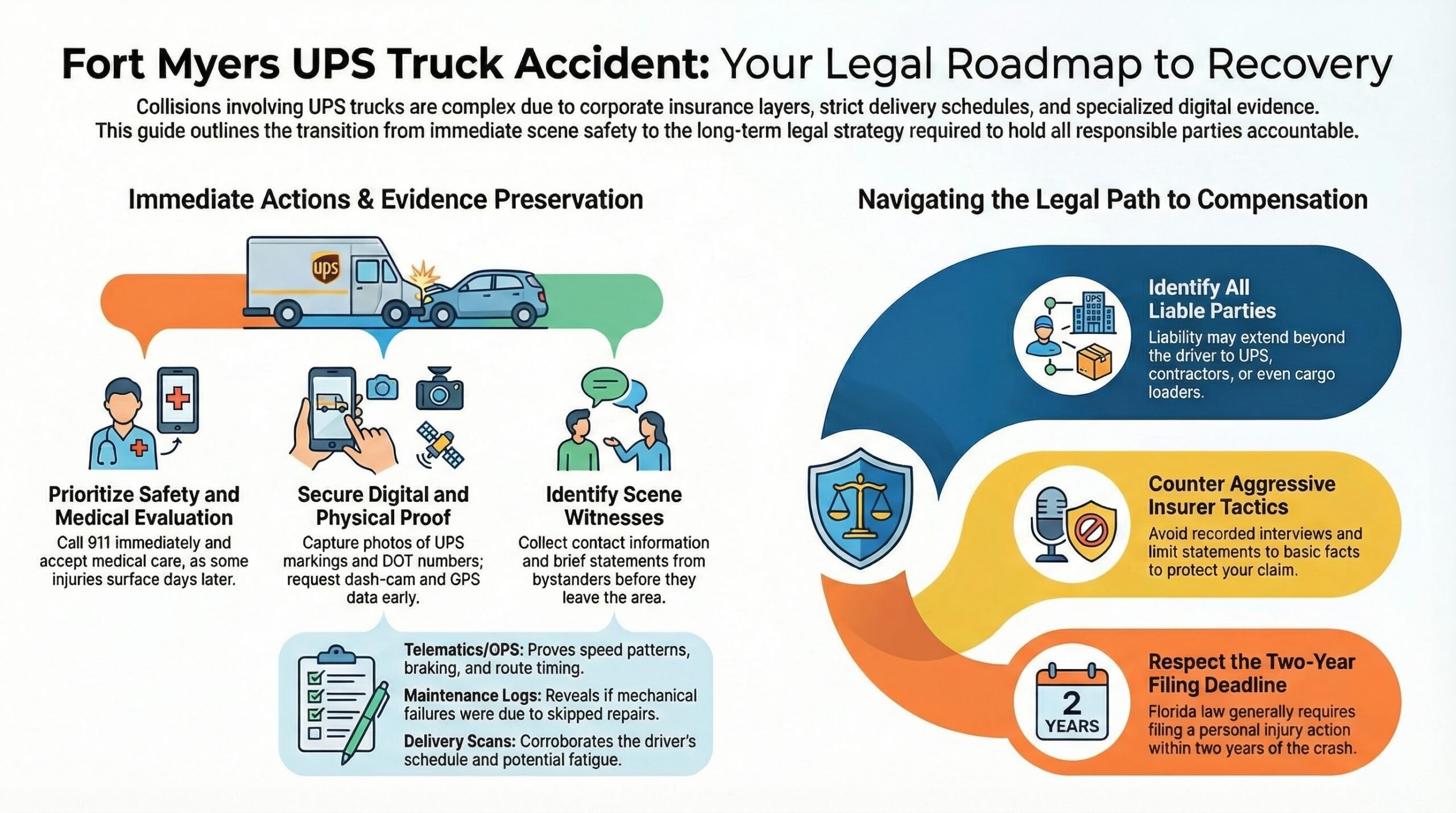 Fort Myers UPS Truck Accident Lawyer