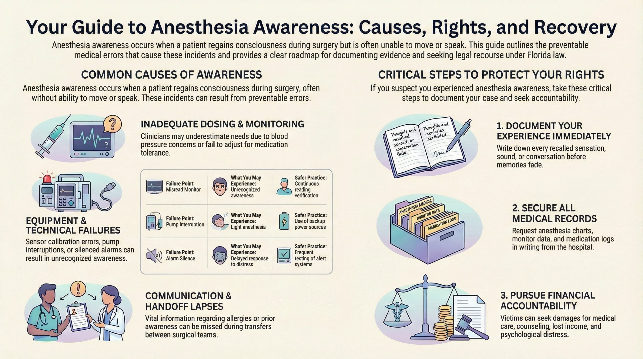 West Palm Beach Anesthesia Awareness Lawyer
