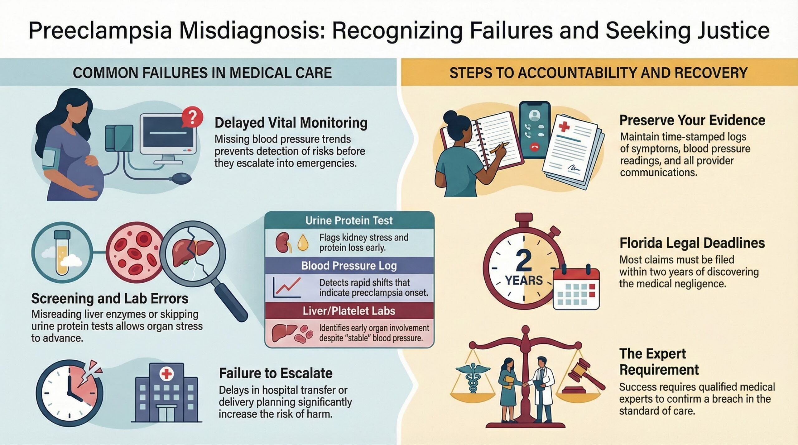West Palm Beach Preeclampsia Misdiagnosis Injury Lawyer
