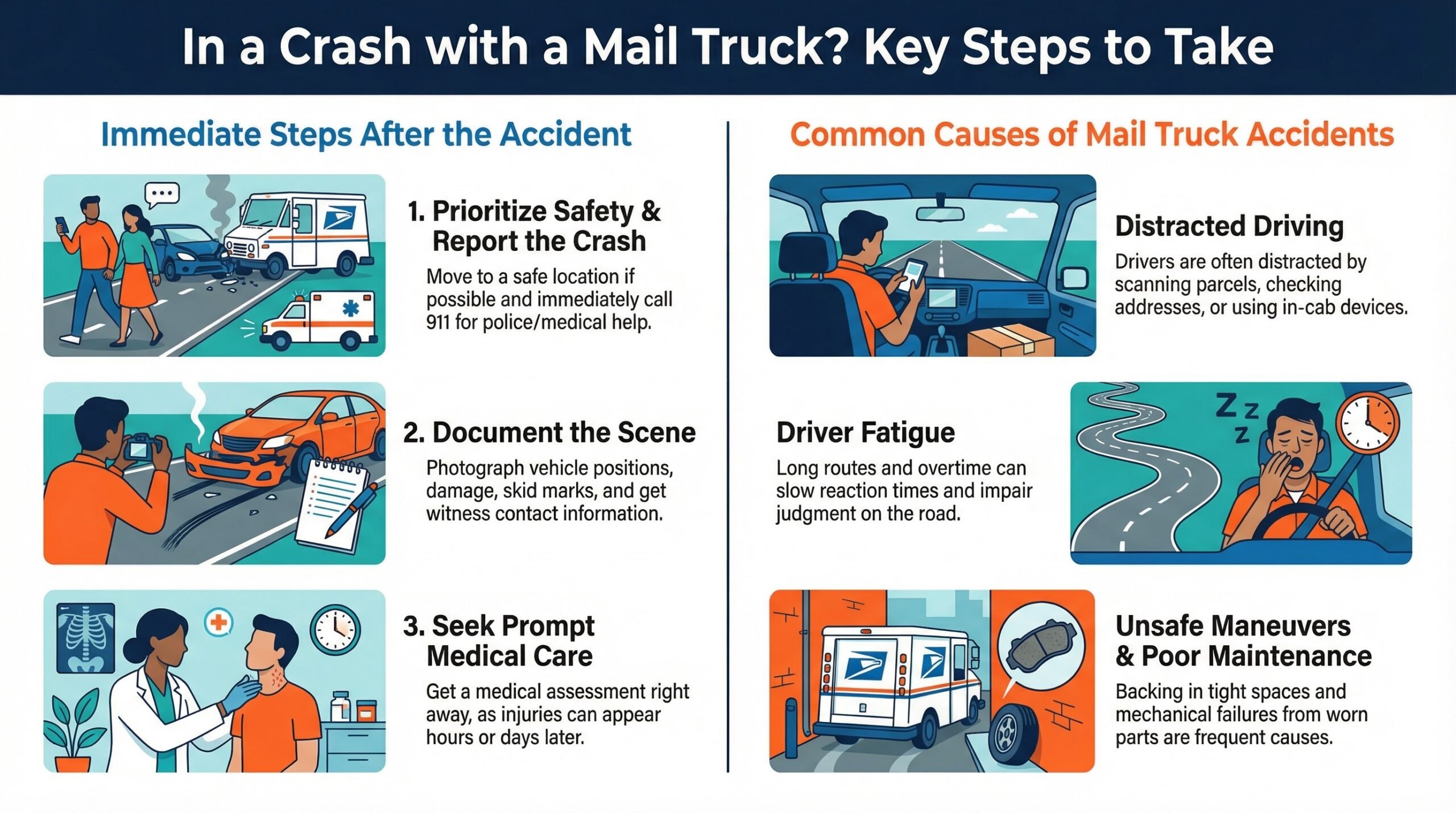 Orlando USPS Truck Accident Lawyer