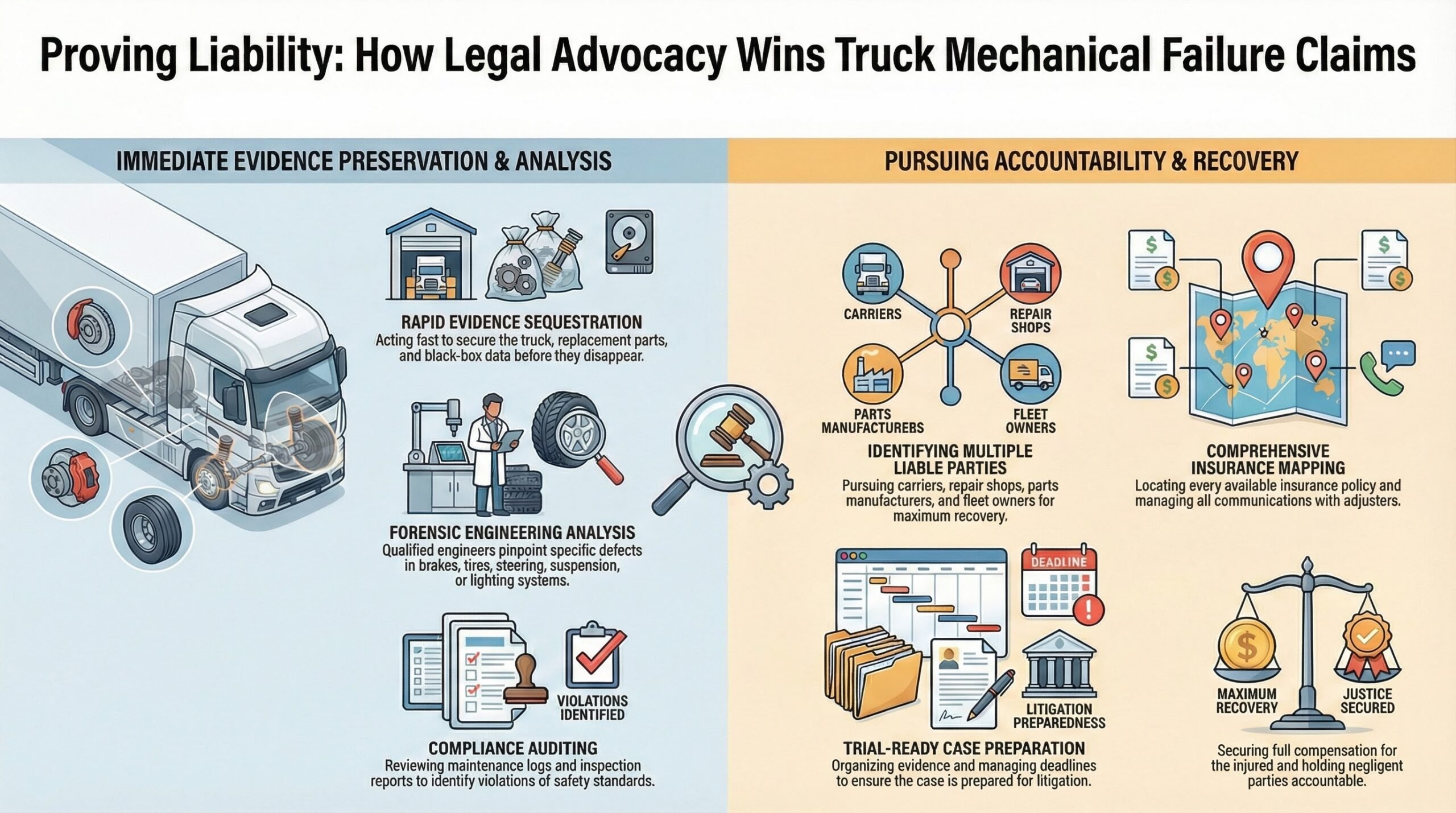 Truck Mechanical Failure Liability Claims