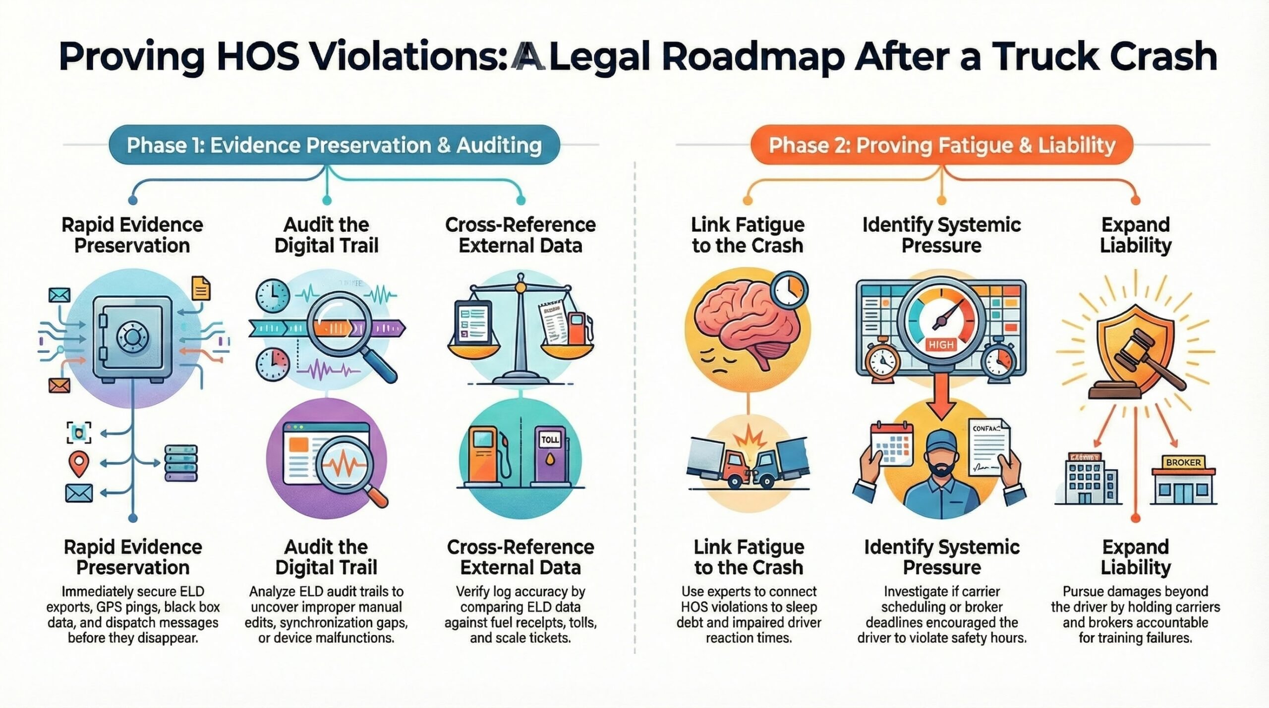 Proving HOS Violations Roadmap