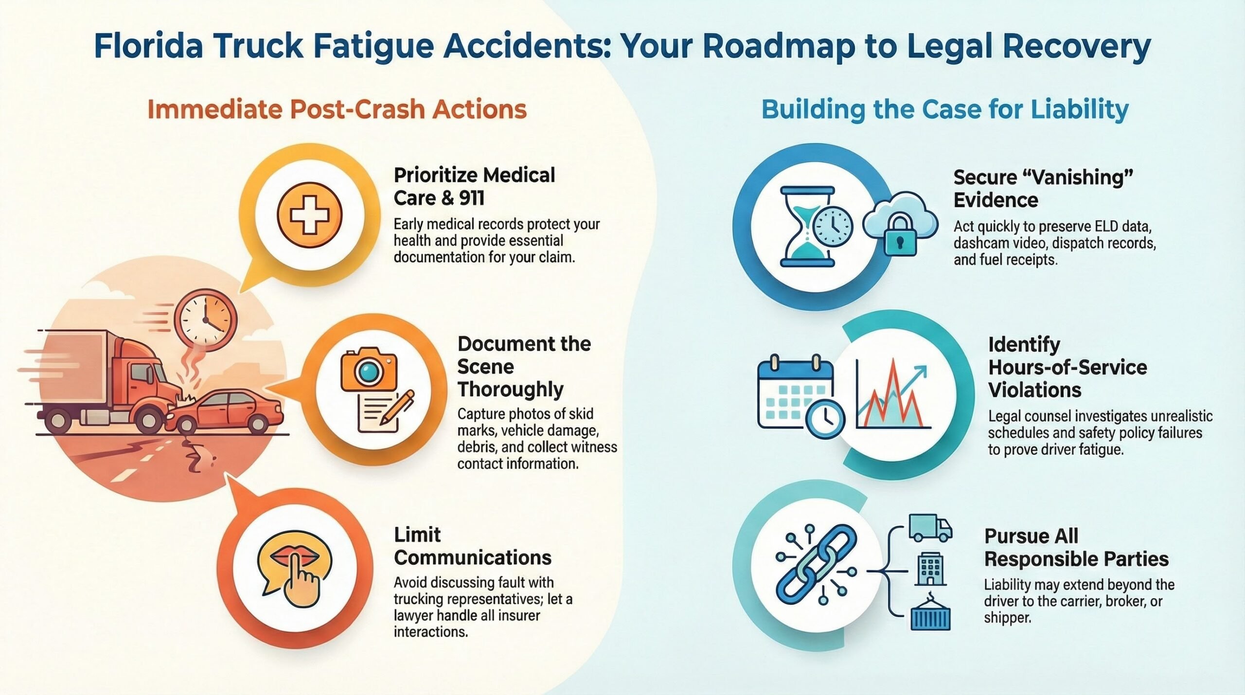 Florida Truck Fatigue Legal Roadmap