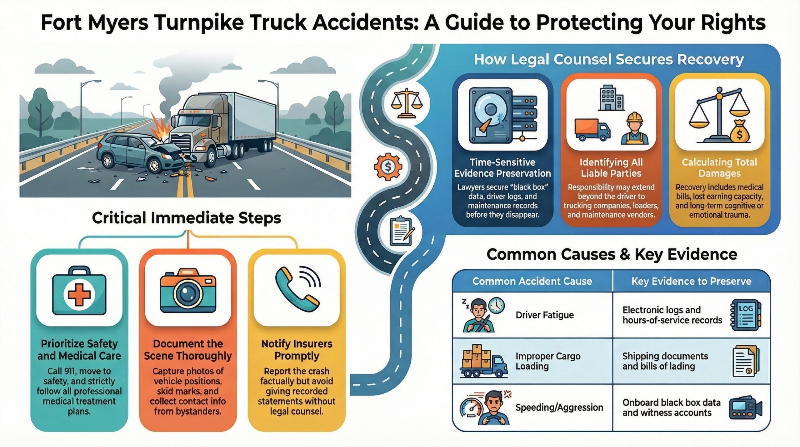 Fort Myers Turnpike Truck Accident Lawyer
