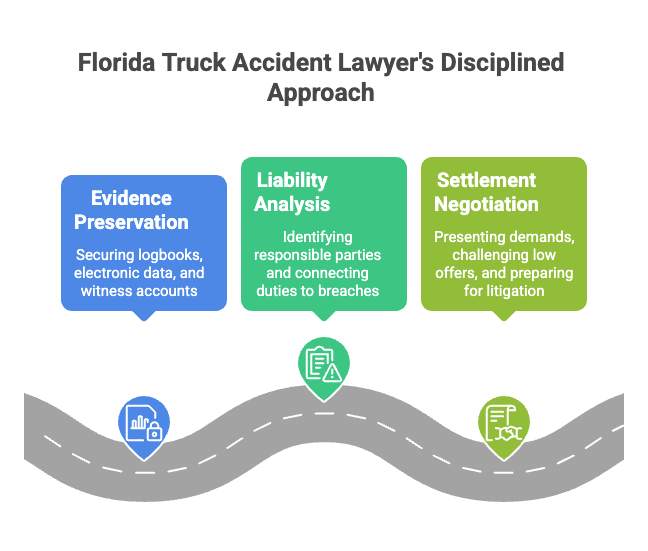 Florida Truck Accident Lawyer's Disciplined Approach