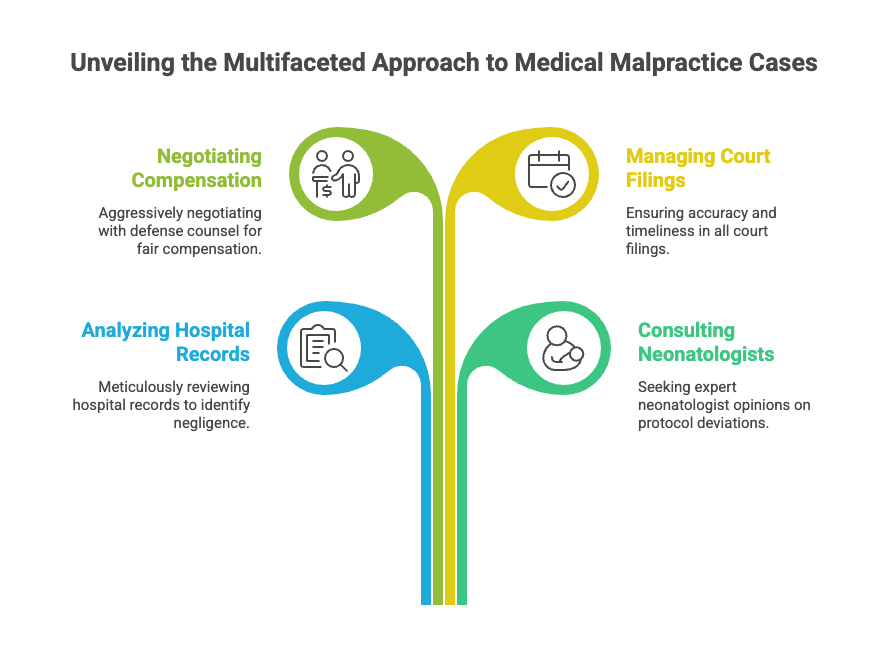 Unveiling the Multifaceted Approach to Medical Malpractice Cases