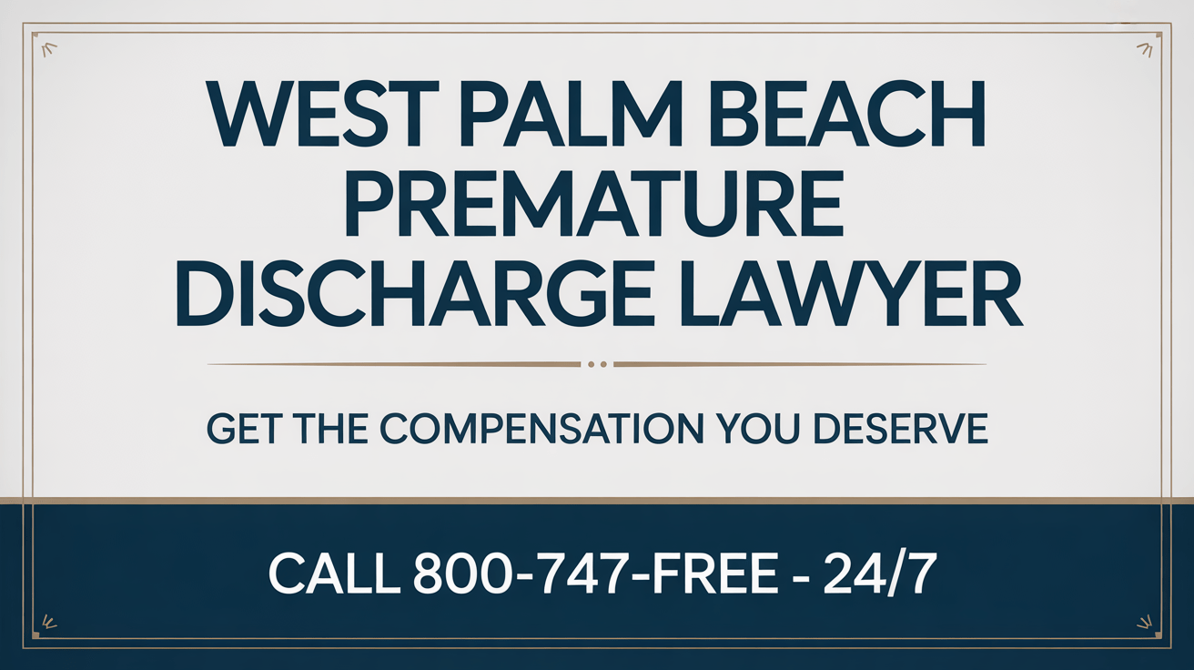 Abogado de alta prematura en West Palm Beach