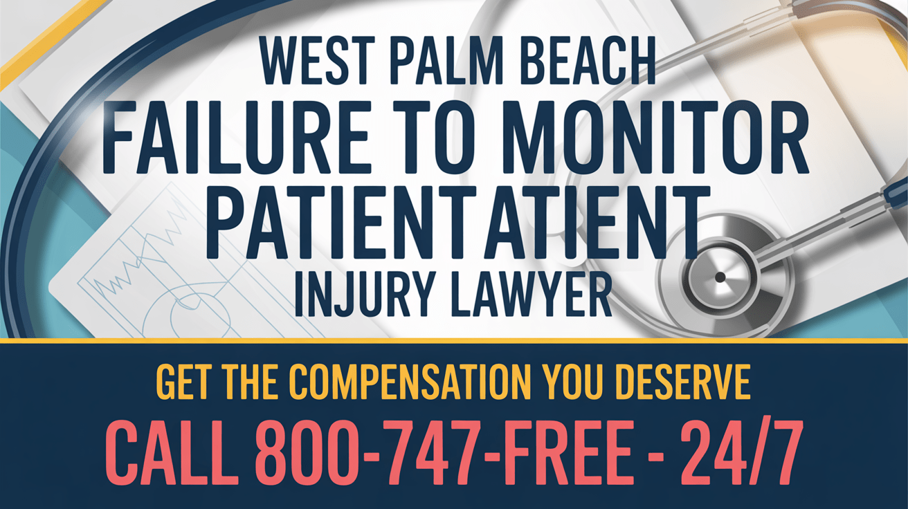 Abogado de Lesiones por Falta de Monitoreo de Pacientes en West Palm Beach