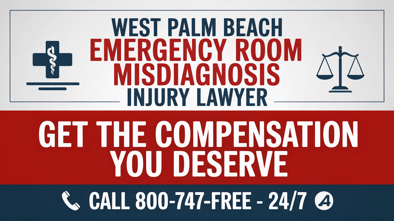 Abogado de Lesiones por Diagnóstico Erróneo en la Sala de Emergencias de West Palm Beach