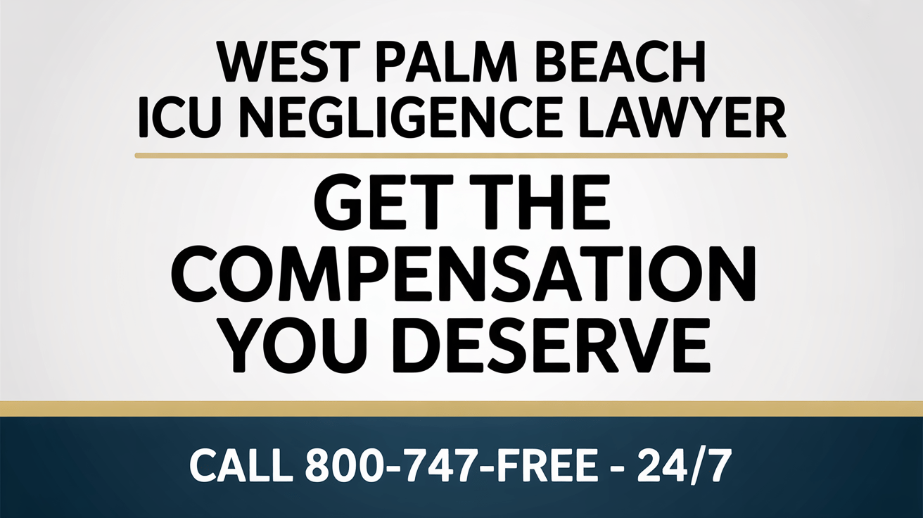 Abogado de Lesiones por Negligencia en UCI de West Palm Beach