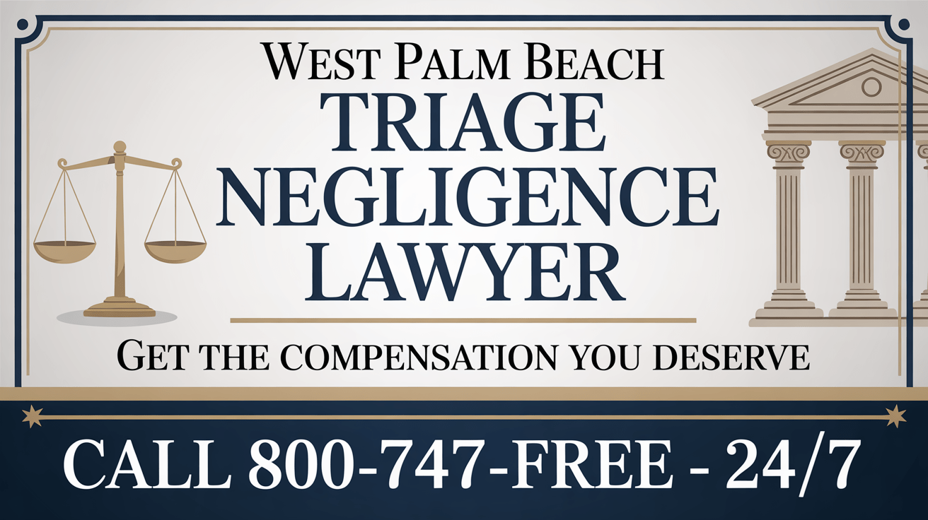 Abogado de Negligencia por Lesiones de Triage en West Palm Beach