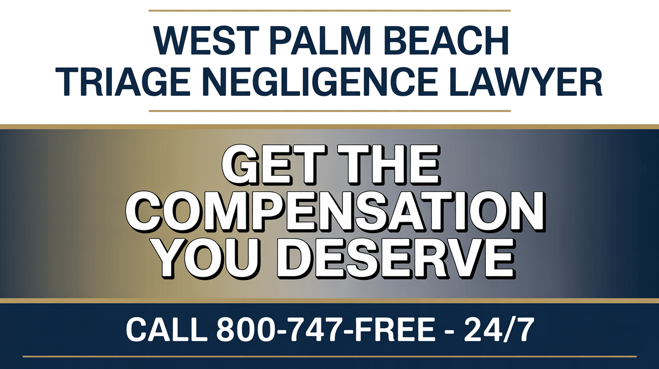Abogado de Lesiones por Negligencia en Triage en West Palm Beach