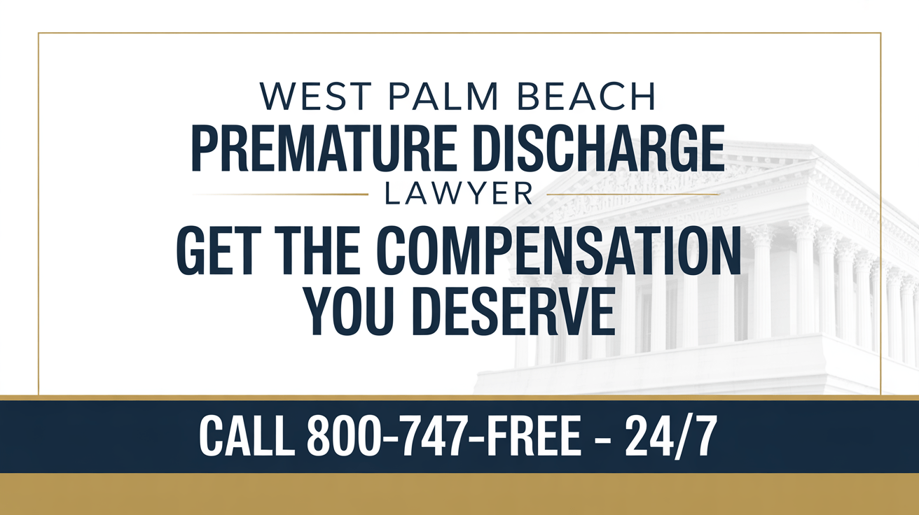 Abogado de alta prematura en West Palm Beach