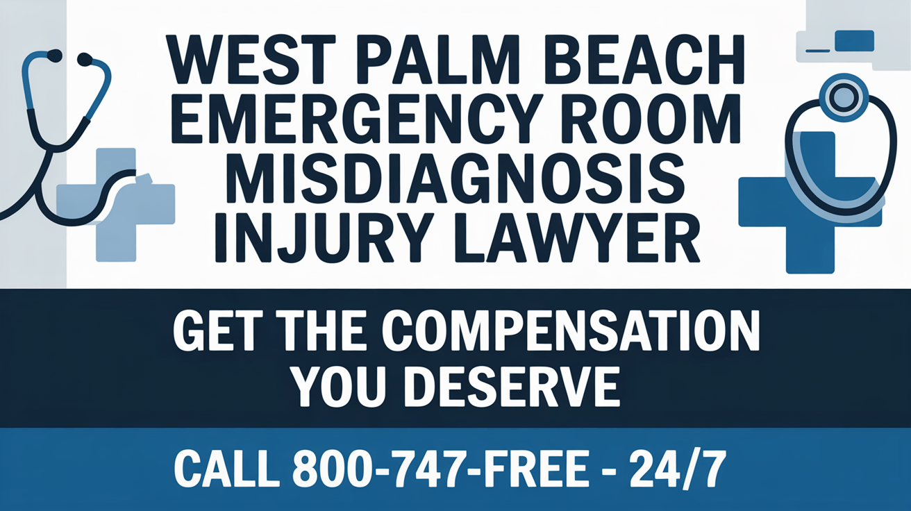 Abogado de Lesiones por Diagnóstico Erróneo en la Sala de Emergencias de West Palm Beach