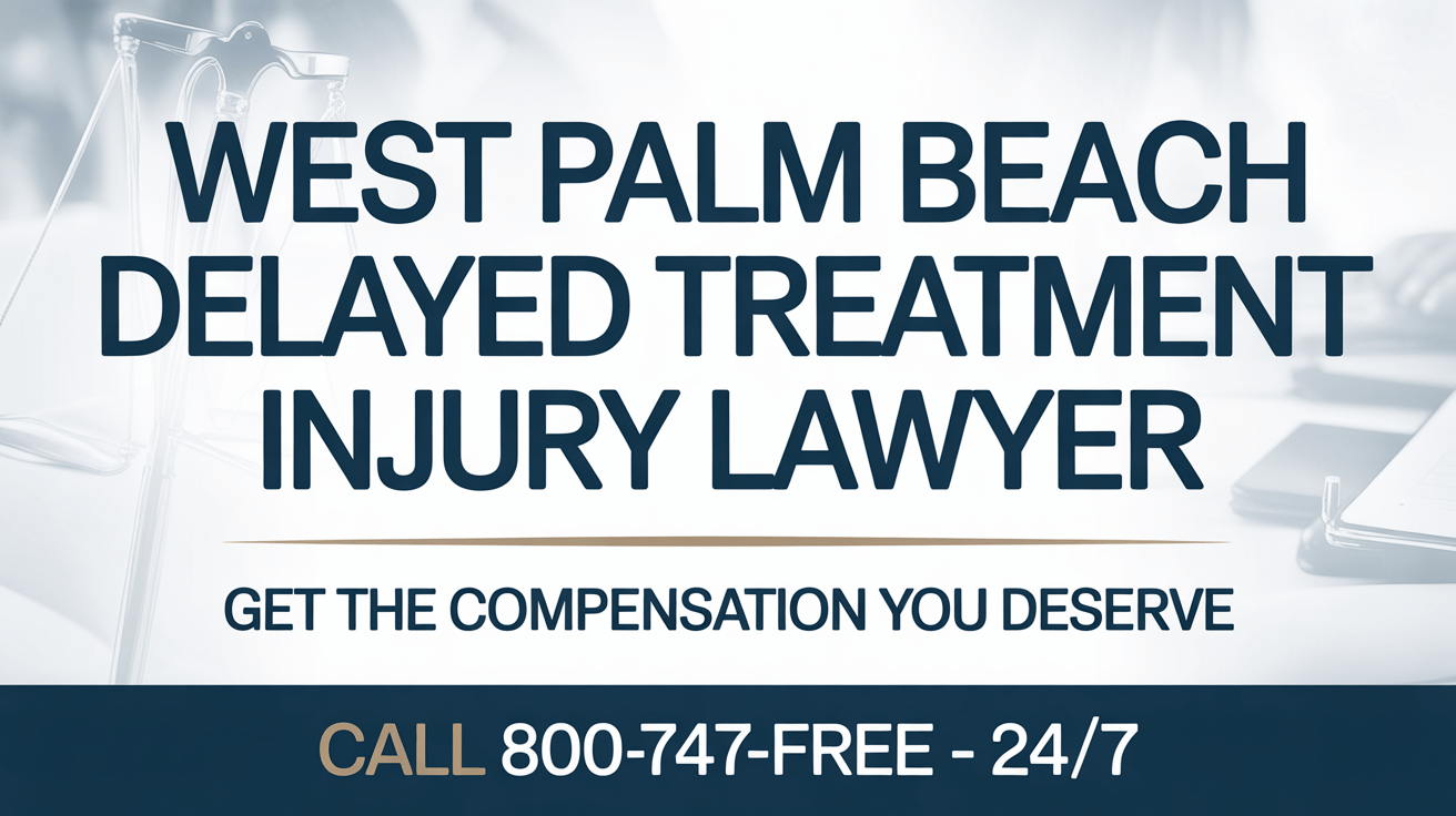 Abogado de Lesiones por Tratamiento Retrasado en West Palm Beach