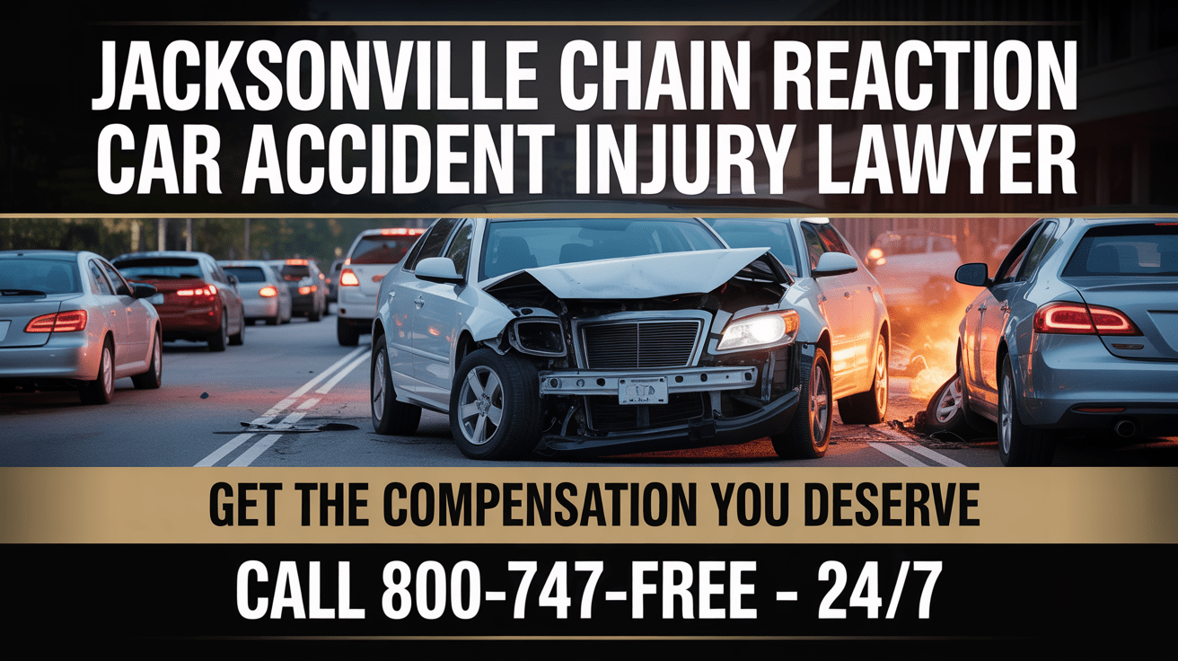 Jacksonville Chain Reaction Car Accident Injury Lawyer