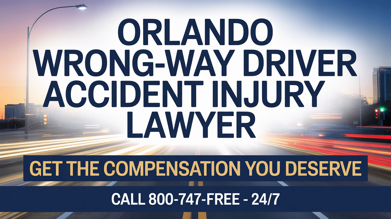 Abogado de Lesiones por Accidentes de Conductor en Sentido Contrario en Orlando