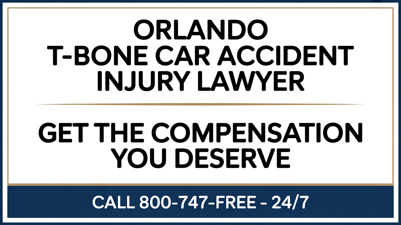 Abogado de Lesiones por Accidente de Auto T-Bone en Orlando