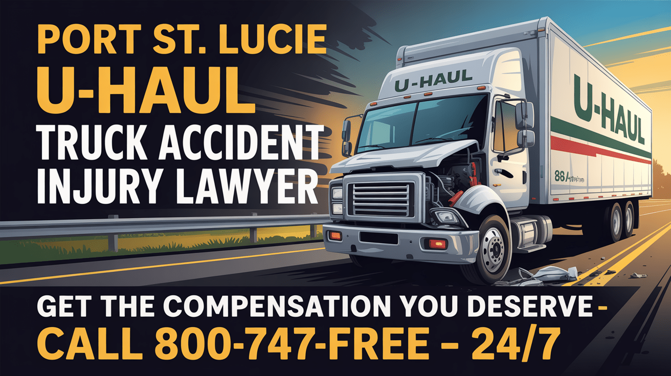 Abogado de Lesiones por Accidentes de Camiones U-Haul en Port St. Lucie