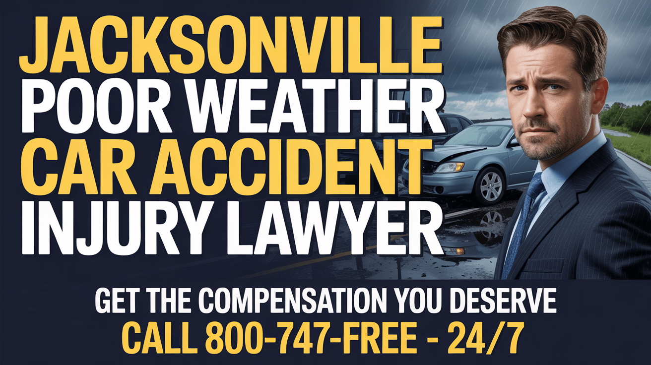 Jacksonville Poor Weather Car Accident Injury Lawyer