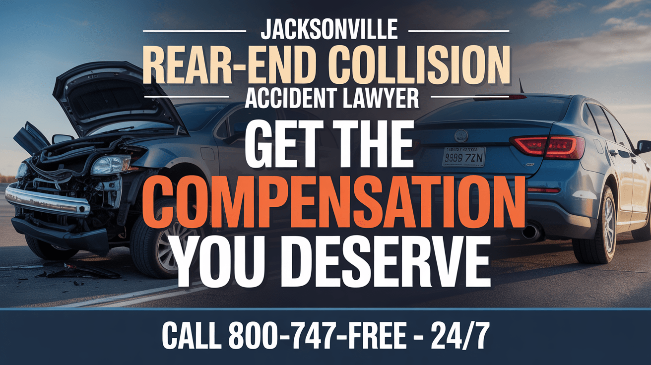 Abogado de lesiones por accidente de coche por alcance en Jacksonville