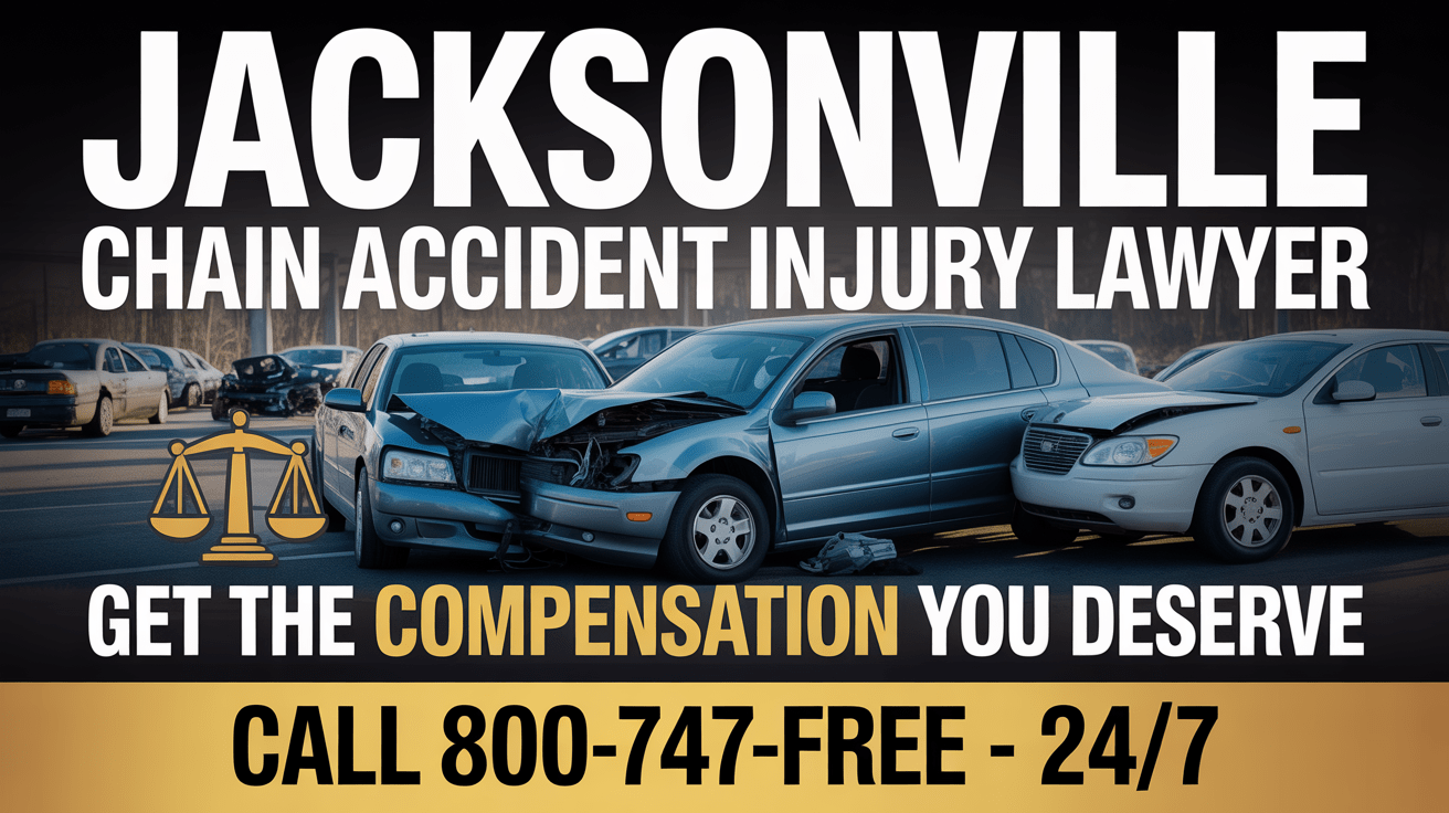 Jacksonville Chain Reaction Car Accident Injury Lawyer