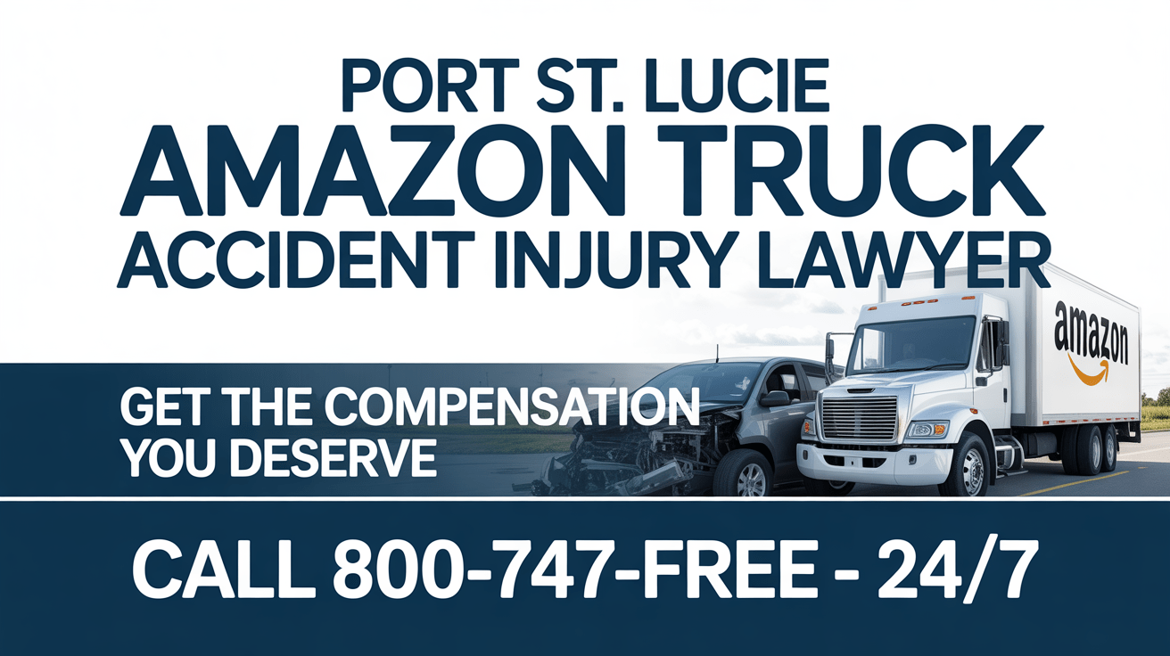 Abogado de Lesiones por Accidentes de Camiones de Amazon en Port St. Lucie