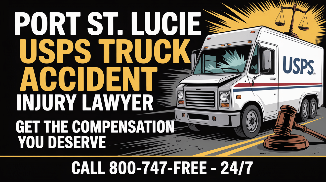 Abogado de Lesiones por Accidentes de Camiones de USPS en Port St. Lucie