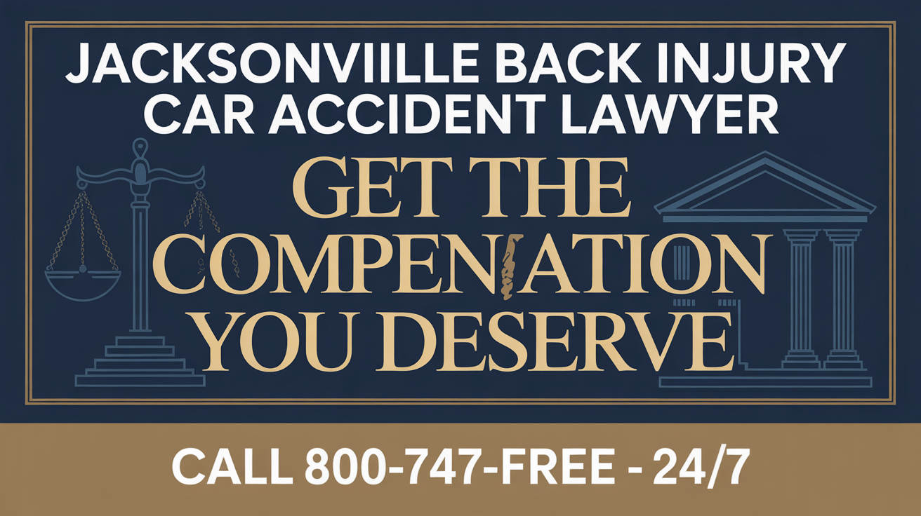 Jacksonville Back Injury Car Accident Lawyer