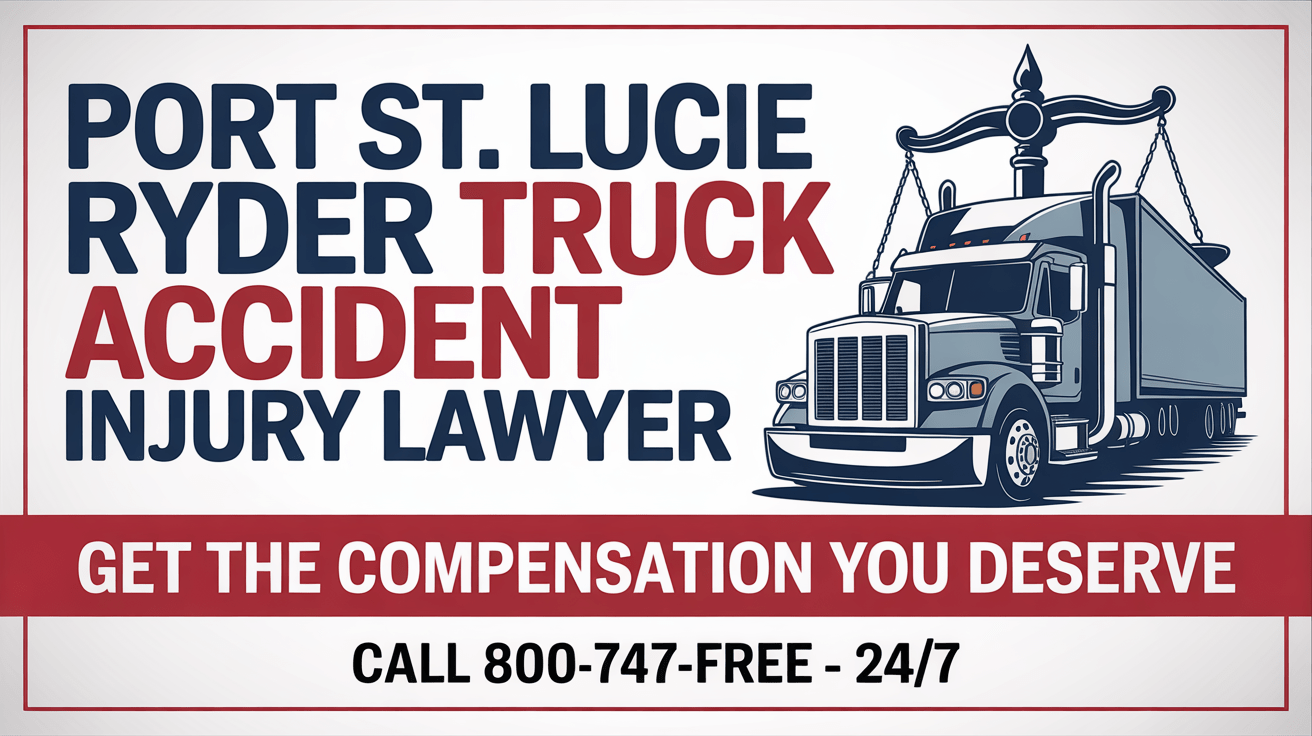 Abogado de Lesiones por Accidentes de Camiones Ryder en Port St. Lucie