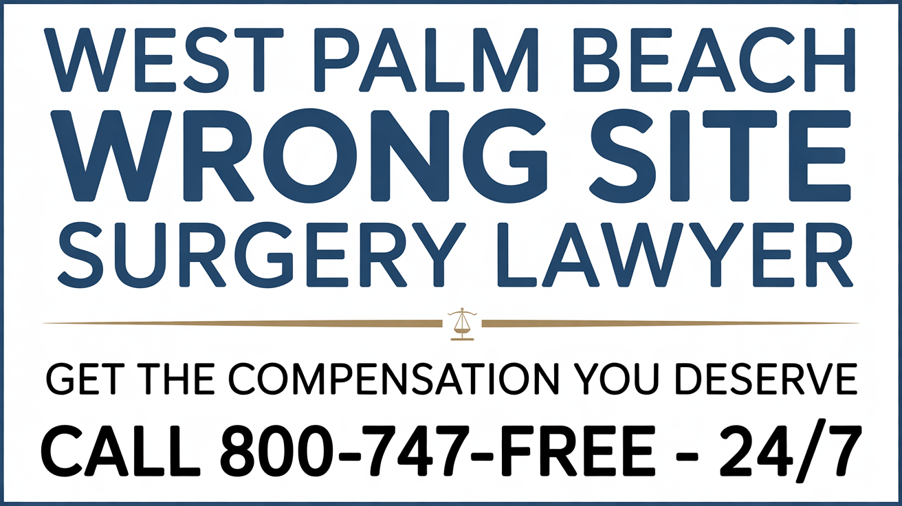 Abogado de Lesiones por Cirugía en el Sitio Incorrecto en West Palm Beach