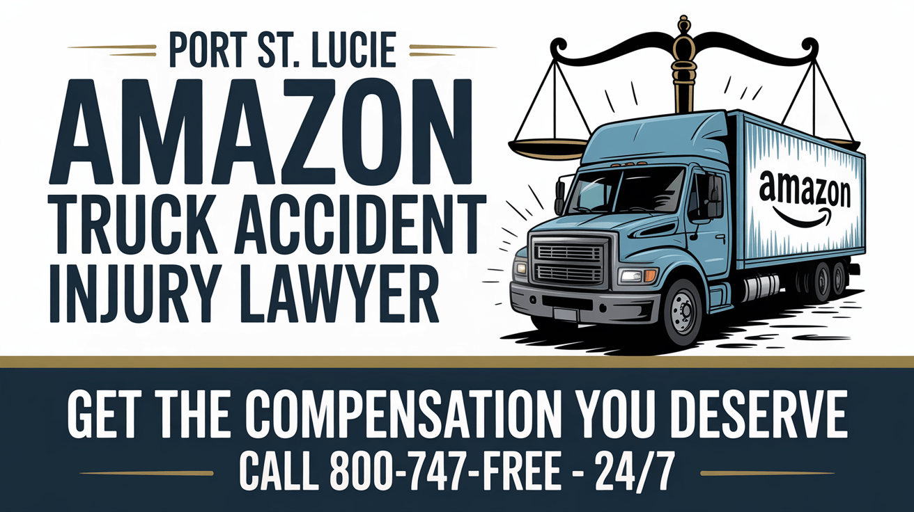 Abogado de Lesiones por Accidentes de Camiones de Amazon en Port St. Lucie