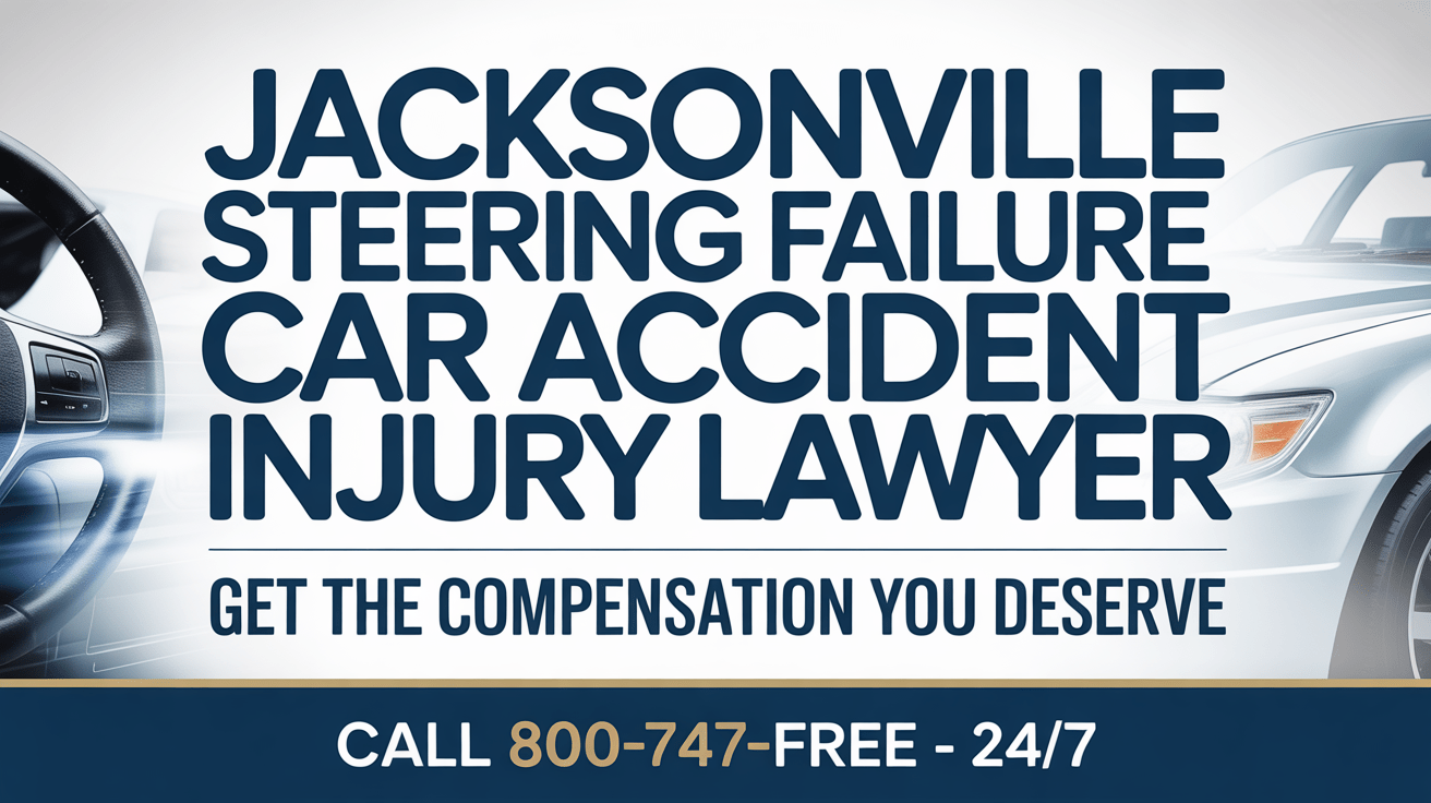 Jacksonville Steering Failure Car Accident Injury Lawyer