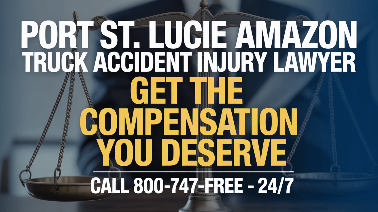Abogado de Lesiones por Accidente de Camión de Amazon en Port St. Lucie