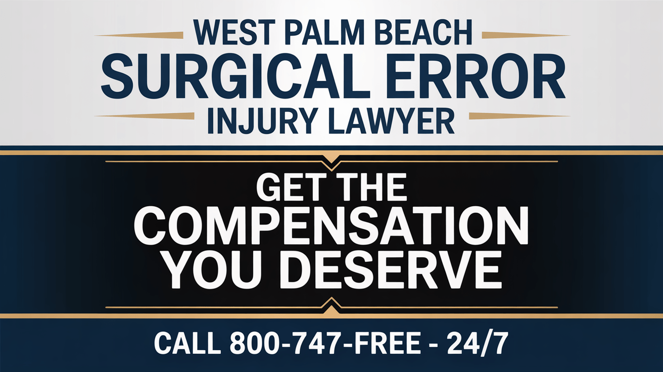 West Palm Beach Surgical Error Injury Lawyer