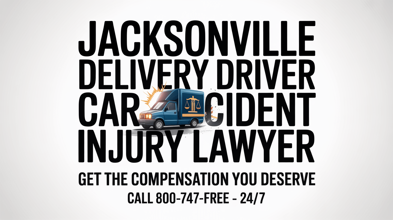 Jacksonville Delivery Driver Car Accident Injury Lawyer