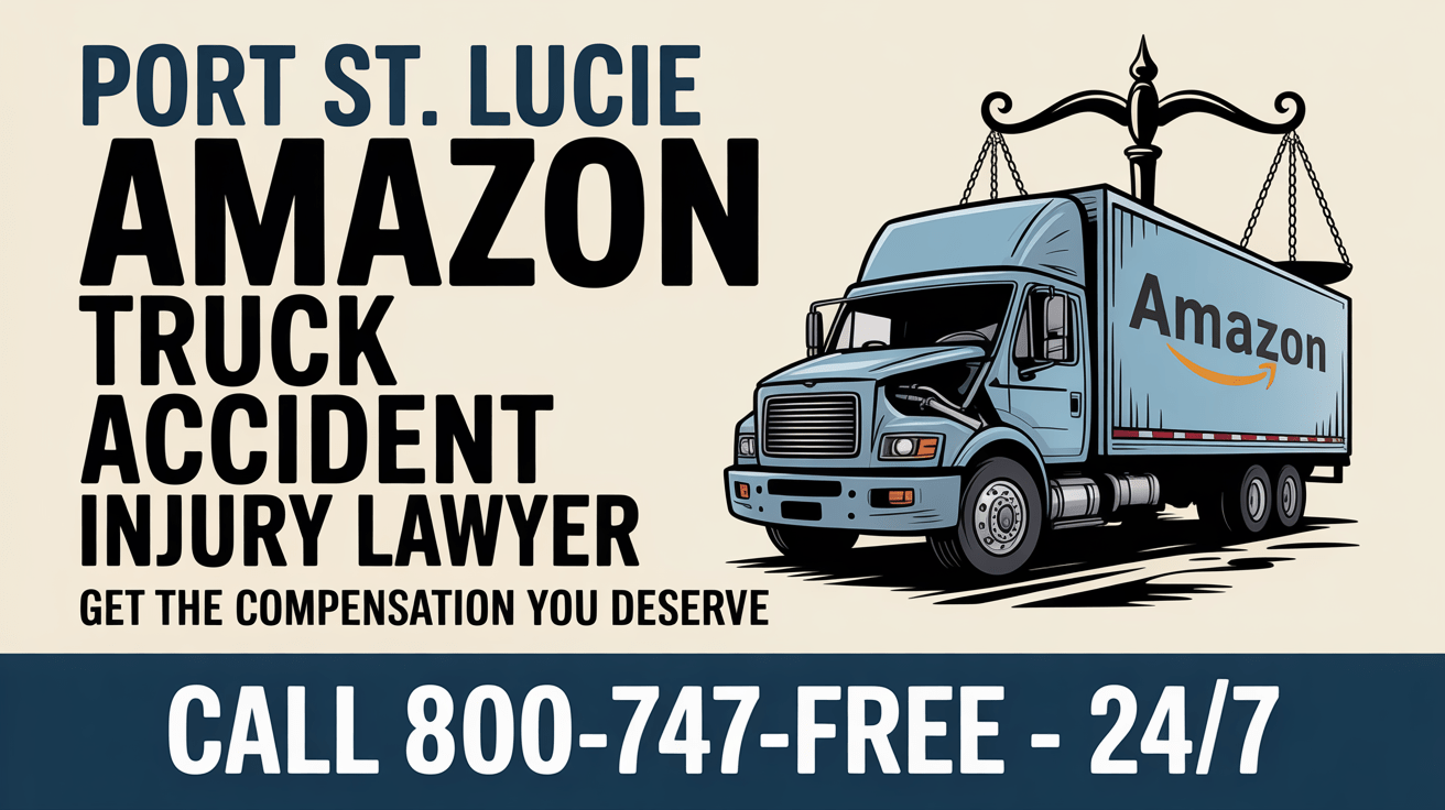 Abogado de Lesiones por Accidente de Camión de Amazon en Port St. Lucie
