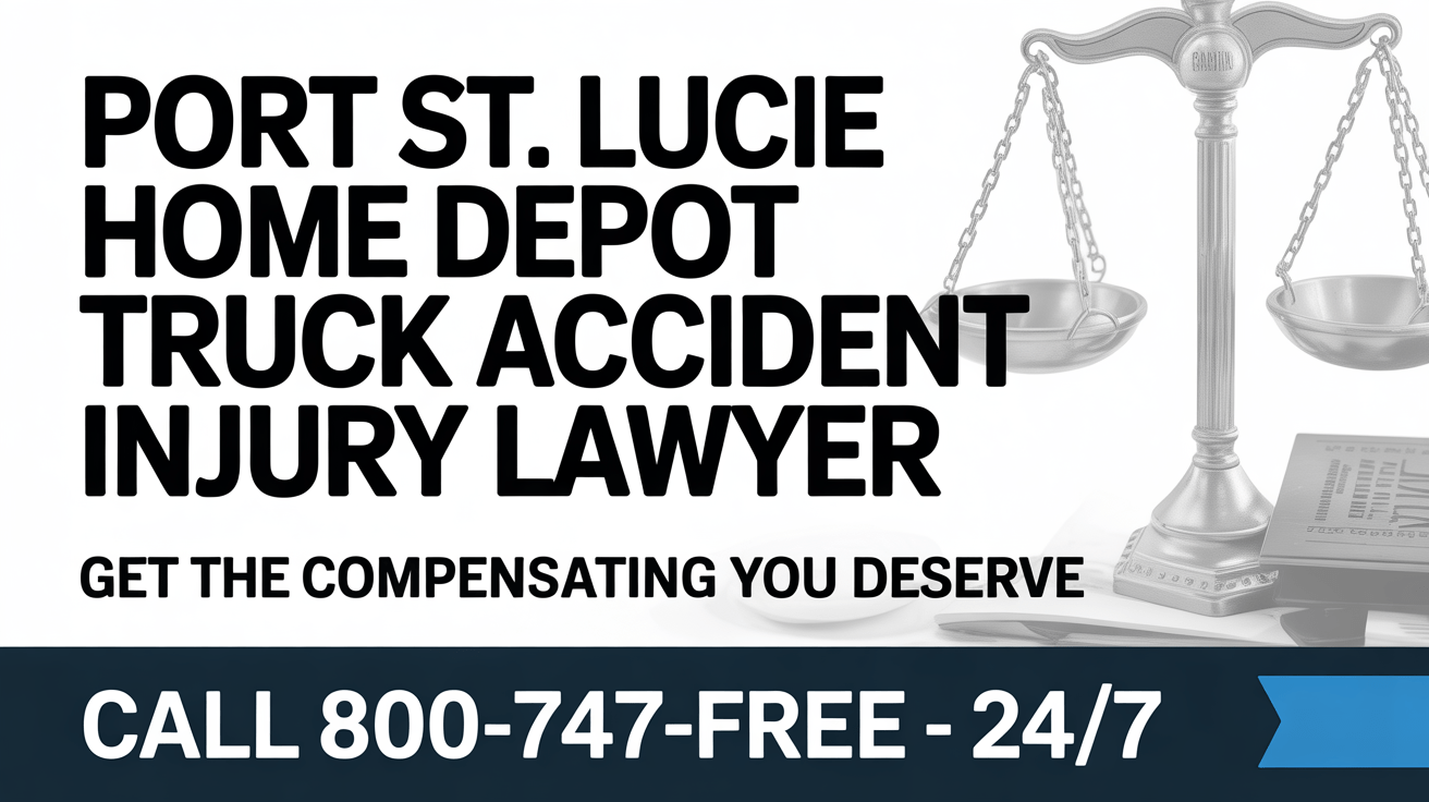 Port St. Lucie Home Depot Truck Accident Injury Lawyer
