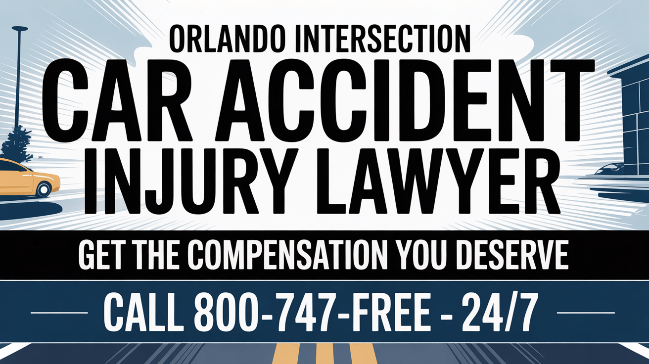 Orlando Intersection Car Accident Lawyer