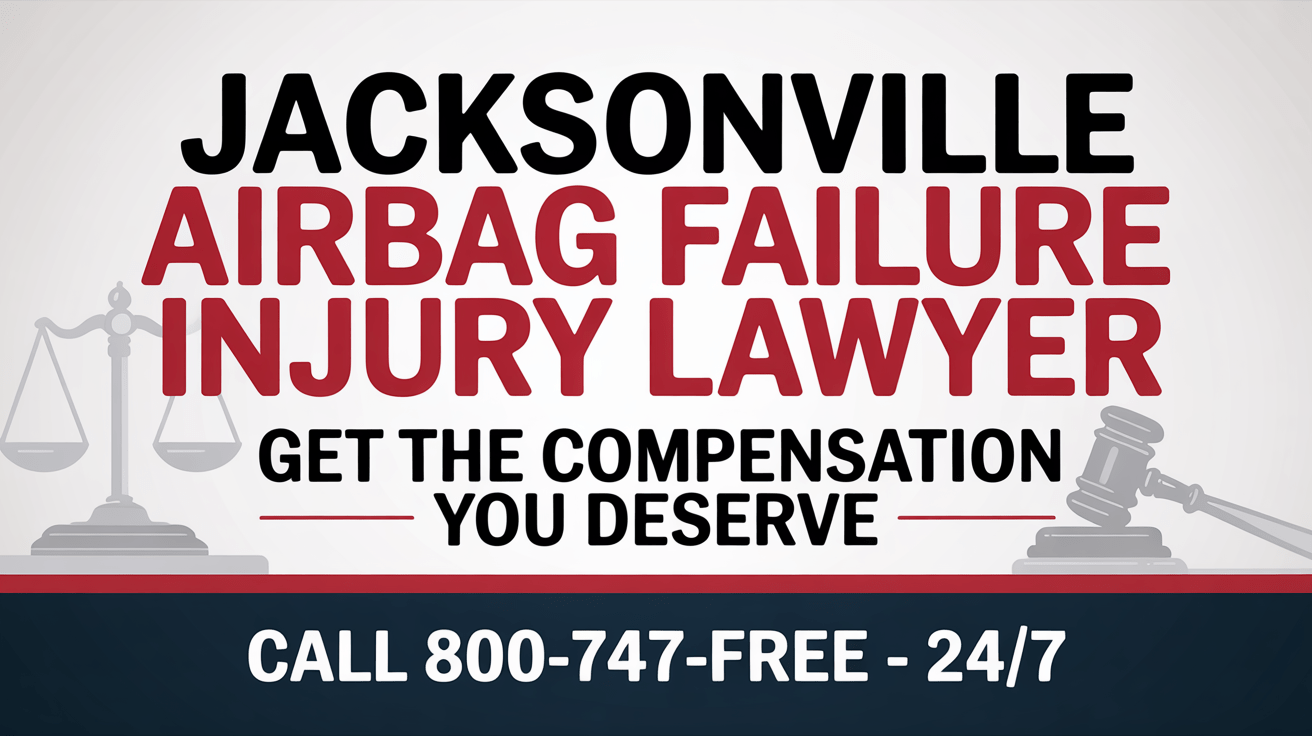 Abogado de Lesiones por Fallo de Airbag en Jacksonville