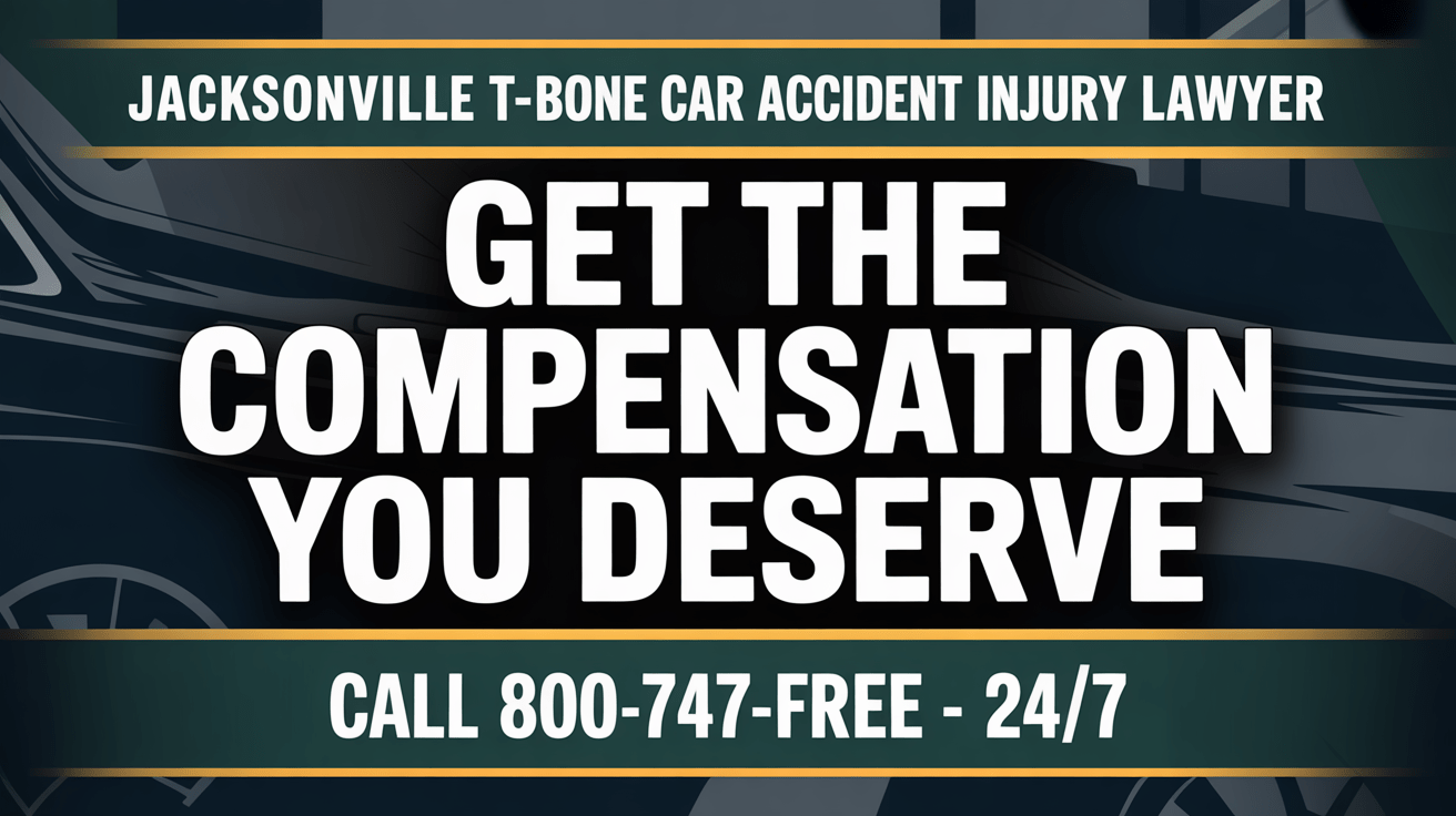 Abogado de lesiones por accidente de auto en forma de T en Jacksonville
