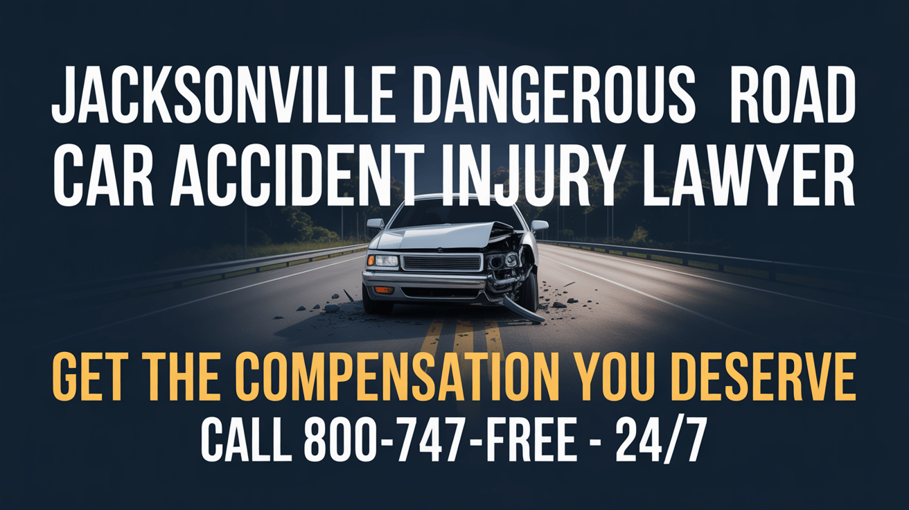 Jacksonville Dangerous Road Condition Car Accident Injury Lawyer