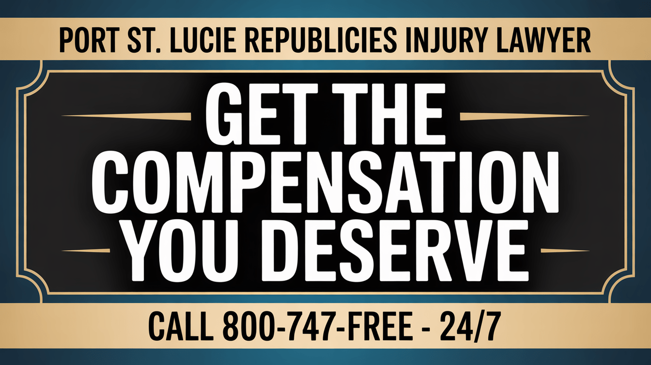 Abogado de lesiones por accidente de camión de Republic Services en Port St. Lucie