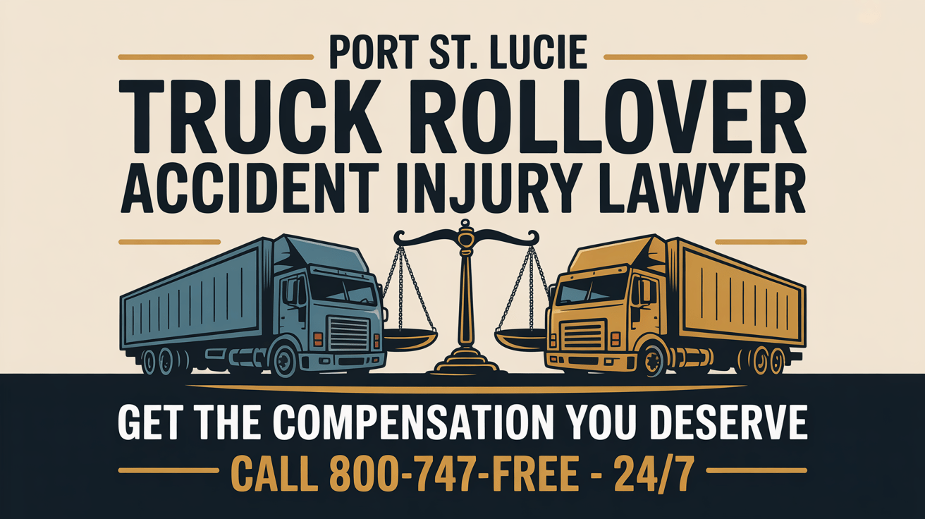 Abogado de Accidentes de Vuelco de Camiones en Port St. Lucie