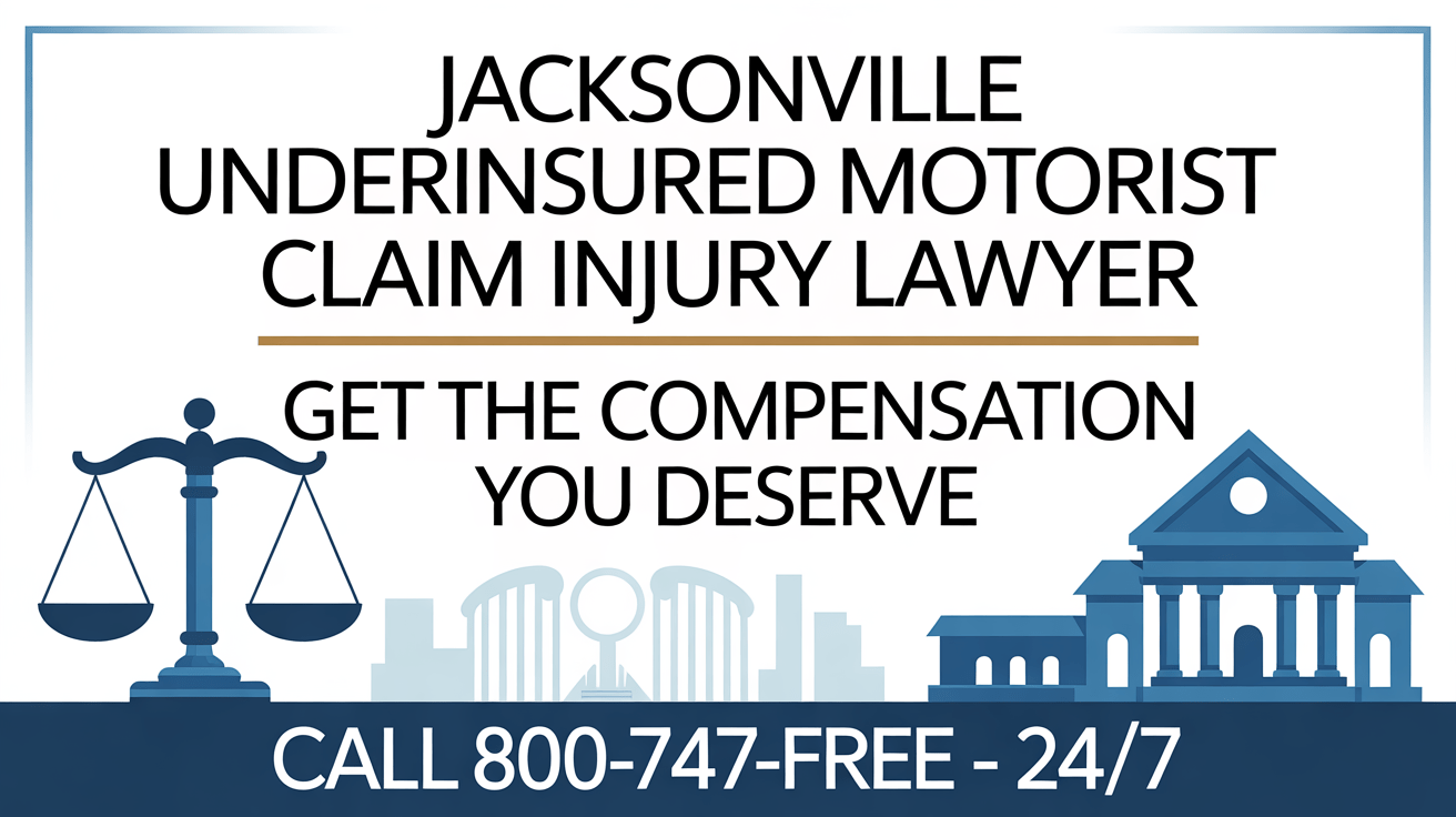 Abogado de Lesiones por Reclamo de Automovilista Subasegurado en Jacksonville