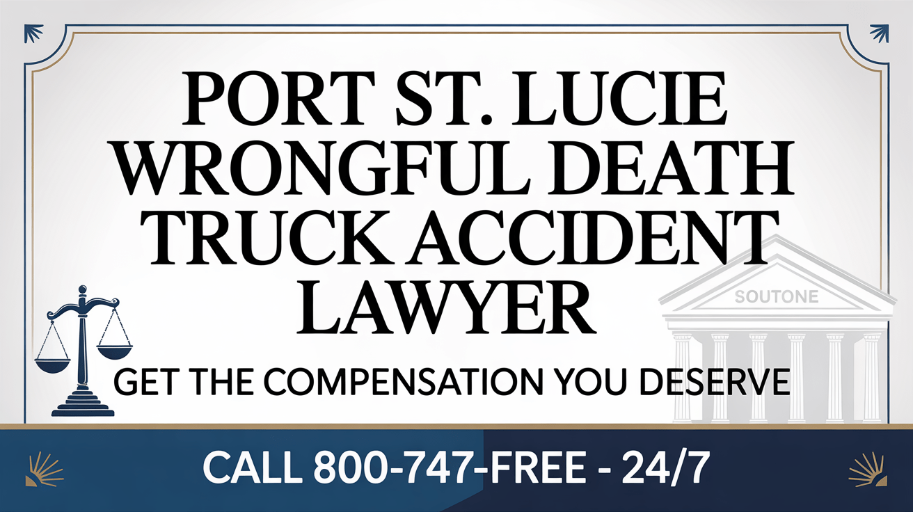 Abogado de Accidentes de Camión por Muerte por Negligencia en Port St. Lucie