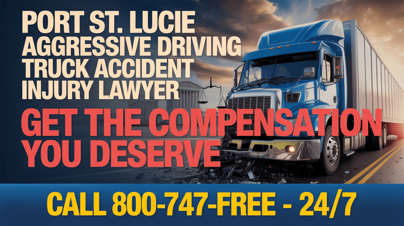 Port St. Lucie Aggressive Driving Truck Accident Lawyer