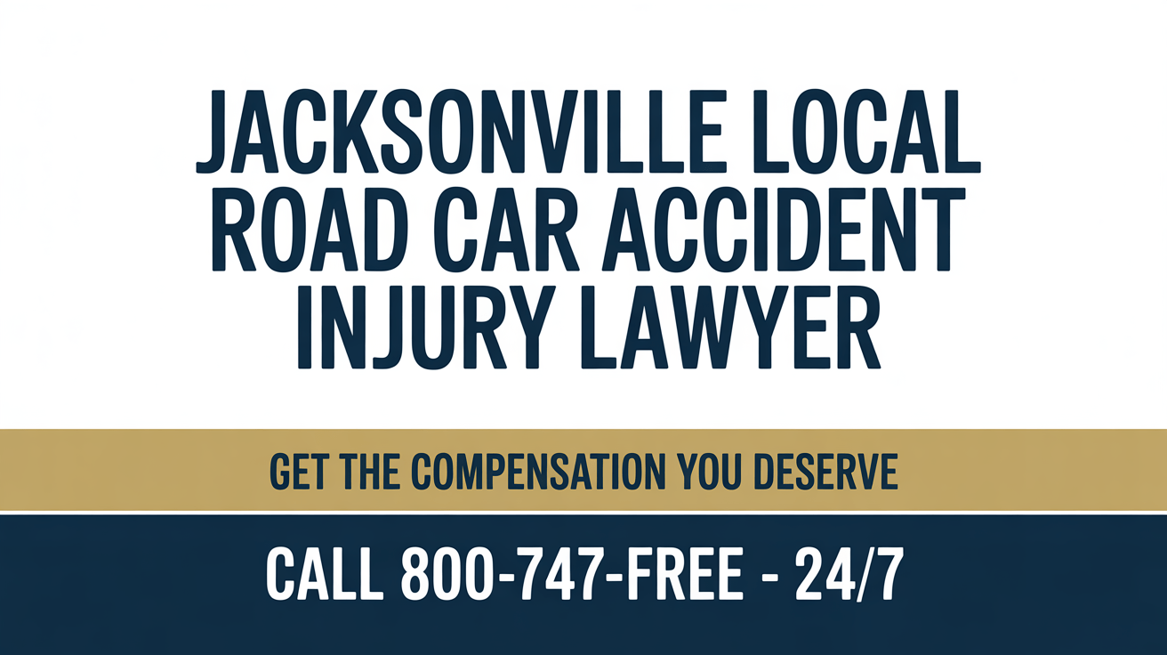 Jacksonville Local Road Car Accident Injury Lawyer