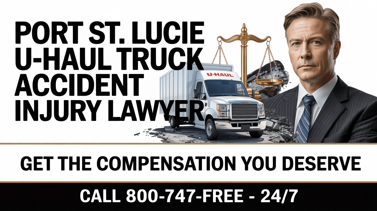 Abogado de lesiones por accidentes de camiones U-Haul en Port St. Lucie