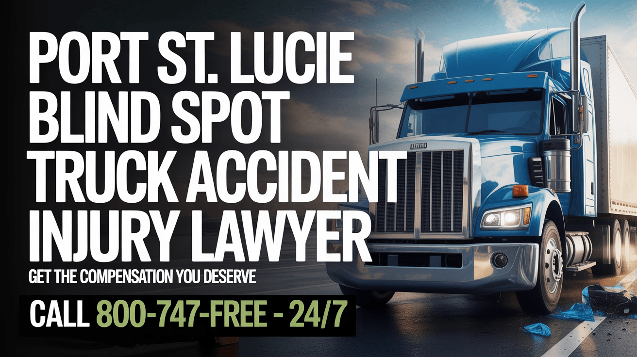 Abogado de Accidentes de Camiones por Choque Trasero en Port St. Lucie